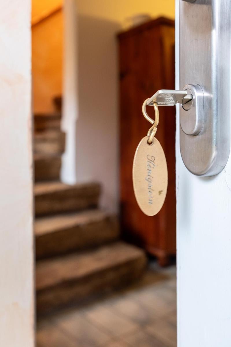 Apartmenthaus Brunnenhof Papstdorf Buitenkant foto